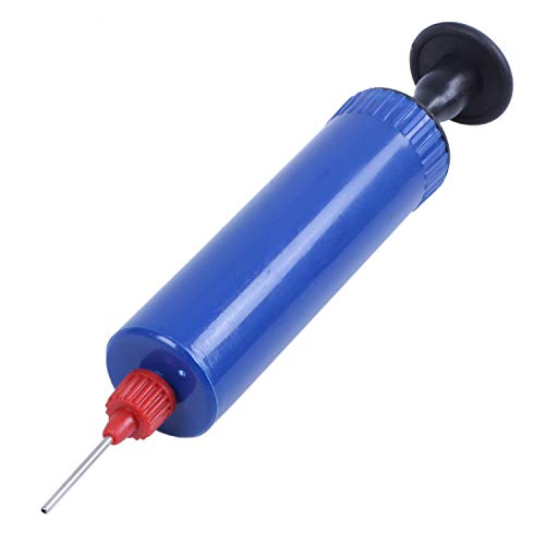 Bahderaus aufblasbar Ball Hand-Pumpe Luftpumpe mit Nadel Blau von Bahderaus