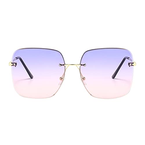 Festival Accessoires Farbverlauf Lustig Coole Festival Zubehör Stylisch Lustige Sunglasses Schicke Witzig Party Brillen Transparent Mode Sonnenbrille Bunt Hawaii Festival Brille Hippie Sonnenbrillen von Baiomawzh