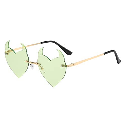 Festival Sonnenbrille Witzig Hippie Festival Zubehör Stylisch Bunt Sunglasses Lustig Lustige Festival Brille Transparent Schicke Sonnenbrille Travel Disco Sonnenbrillen Mode Party Brillen von Baiomawzh