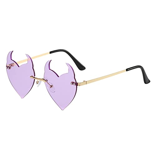 Festival Sonnenbrille Witzig Hippie Festival Zubehör Stylisch Bunt Sunglasses Lustig Lustige Festival Brille Transparent Schicke Sonnenbrille Travel Disco Sonnenbrillen Mode Party Brillen von Baiomawzh