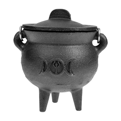 Bajbumgn Halloween Hexen| Schwarzer Kesselkessel mit Deckel und Griff | Schwarzer Kesselkessel, Halloween-Süßigkeitsschüssel, Hexenkessel, Eimer für Zauberer, Hexenkessel, Dekoration, Requisite Bajbumgn Halloween Hexen| Schwarzer Kesselkessel mit Deckel und Griff | Schwarzer Kesselkessel, Halloween-Süßigkeitsschüssel, Hexenkessel, Eimer für Zauberer, Hexenkessel, Dekoration, Requisite von Bajbumgn