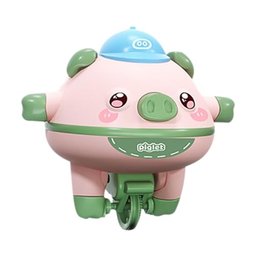 Bajbumgn Seiltanz-Schwein Einradspielzeug, Schweinespielzeug für Kinder | Erstaunliches süßes, ausgewogenes Schwein-Gyroskop-Spielzeug - Fingerspitzen-Gyroskop, Seiltanz-Schwein-Einradspielzeug für von Bajbumgn