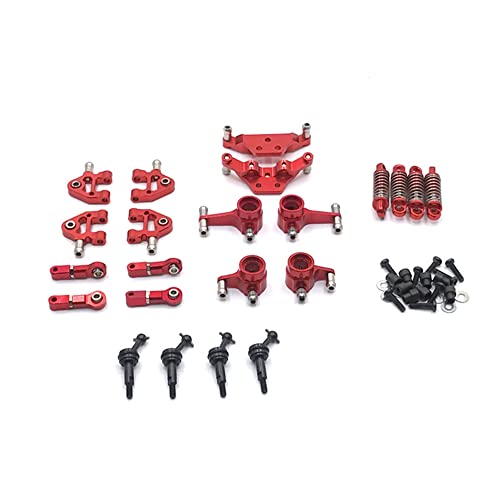 Bakemoro Metall-Komplett-Set, Upgrade-Teile, Schwingenantriebswelle für 284131 K969 K979 K989 P929 1/28 RC Auto, 2 Metall von Bakemoro