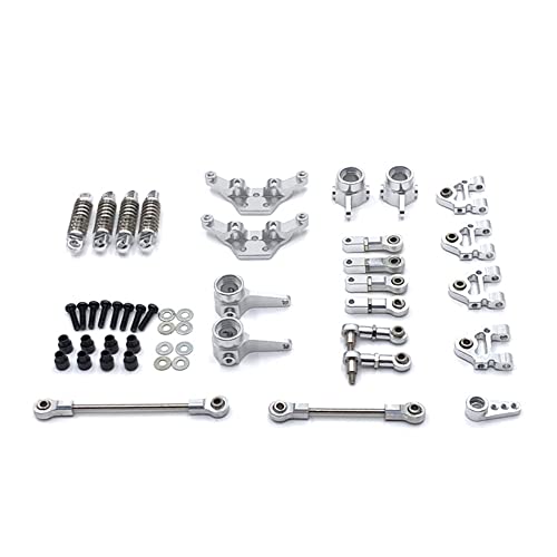 Bakemoro Metall-Upgrade-Teile-Set, Schwingenlenkbecher für 284131 K969 K979 K989 K999 P929 1/28 RC Auto, 4 von Bakemoro