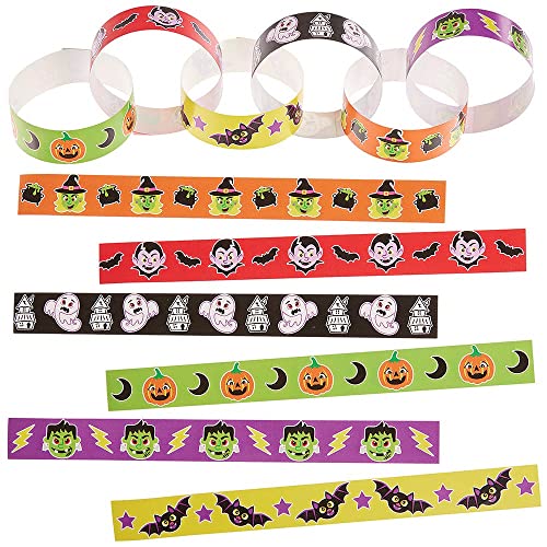 Baker Ross FX129 Papierketten Set-240 Papierstücke, Halloween Deko Basteln mit Papier für Kinder von Baker Ross