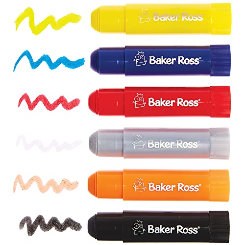 Baker Ross FX139 Poster Weltall-6er Pack, Malstifte, Plakat Stifte, Malen für Kinder von Baker Ross