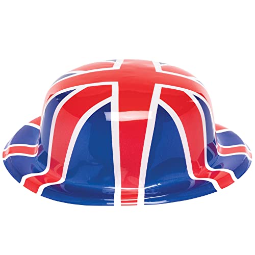 Baker Ross PJ165 Bowler-Hüte, Union Jack, 5 Stück von Baker Ross