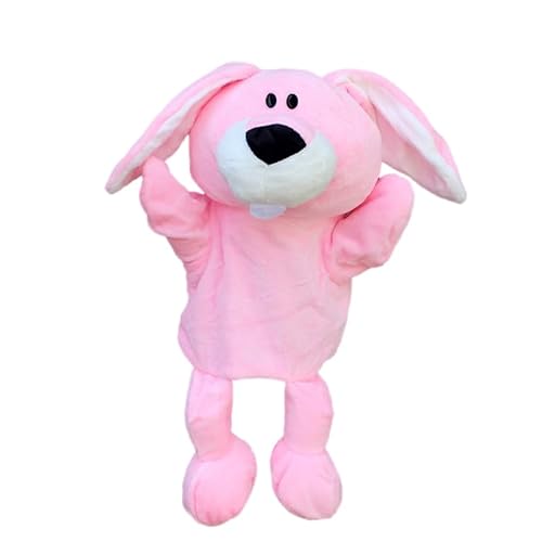 Handpuppen Löwe Stofftier Handpuppen mit beweglichem Mund Partygeschenke für Feiertage Zootier Handpuppen Plüschtierpuppe weiche ausgestopfte Handpuppen Geschichtenerzählspielzeug von BakerMiche