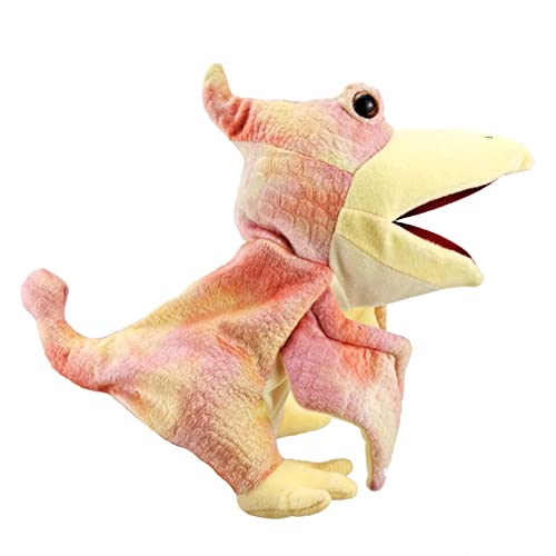 Dinosaurier Handpuppen Gefüllte Dino Spielzeug Cartoon Dinosaurier Modell Spielzeug Realistisches Dinosaurier Plüschtier Spielzeug Kuscheliges Stoffpuppen für Kinder Mädchen Jungen von Bakermiche