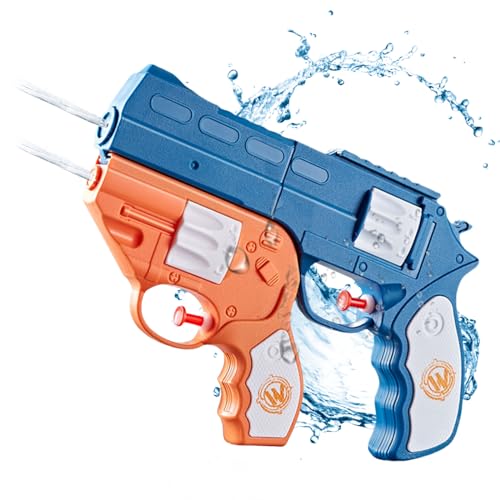 Balakaka 2025 Neues Wasserpistole Kinder Langstrecke 20 FT, Wasserpistole mit 2 Düsen Fassungsvermögen 500ml Super Soaker, Wasserspaß Strand Spielzeug im Freien Spritzpistole für Sommer von Balakaka