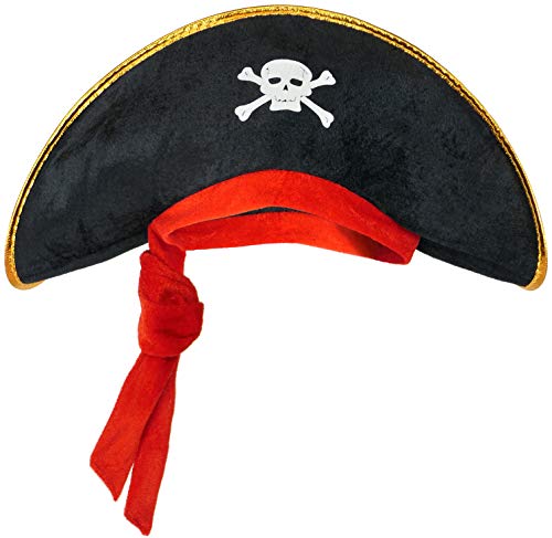 Balinco Piratenhut für Kinder - Kostüm Accessoire für Mädchen & Jungen zum Fasching/Karneval von Balinco