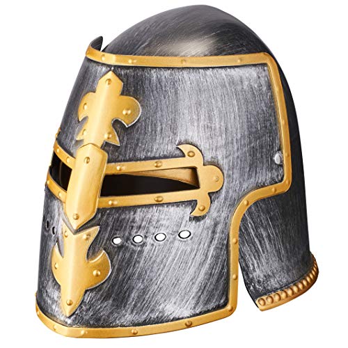 Balinco Ritterhelm | Ritter Helm | Krieger | Kämpfer | Gladiator - für Damen & Herren als perfektes Accessoire zum Ritterkostüm von Balinco