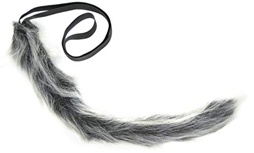 Balinco Wolfsschwanz | Werwolf Schwanz | | Wolf Schwanz für Damen & Herren als Accessoires für Ihr Wolfskostüm zum Karneval von Balinco