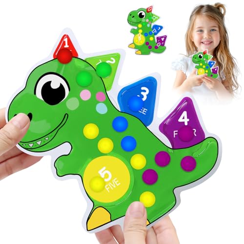 Ballery Dinosaurier Farbensortierspiel Zählen, Sensorisches Spielzeug für Kinder, Anti Stress Spielzeug Autismus Squeeze Babyspielzeug, Squeezable Farben Sortieren Spielzeug Ballery Dinosaurier Farbensortierspiel Zählen, Sensorisches Spielzeug für Kinder, Anti Stress Spielzeug Autismus Squeeze Babyspielzeug, Squeezable Farben Sortieren Spielzeug von Ballery