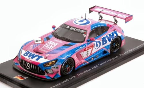 Modell in Maßstab, kompatibel mit Mercedes GT3 N.8 7th 24 H NURBURGRING 2021 GOUNON-SCHILLER-VAXIVIERE 1:43 SPARK MODEL SG756 von BaloccoModel