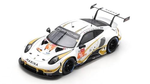 Modell in Maßstab, kompatibel mit Porsche 911 RSR-19 N.46 LM 2021 OLSEN-BUCHARDT-FOLEY 1:43 Spark Modell S8267 von BaloccoModel