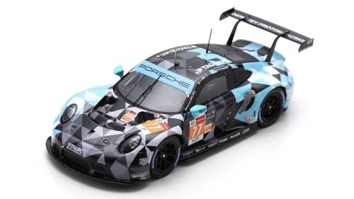 Modell in Maßstab, kompatibel mit Porsche 911 RSR-19 N.77 LM 2021 RIED-EVANS-CAMPBELL 1:43 Spark Modell S8270 von BaloccoModel