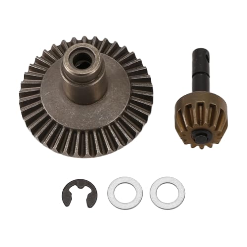 Balrbex 13 T 38 T Metall Krone Getriebe Motor Differential Haupt Getriebe Combo für Vorne Achse AXIAL SCX10 90021 90022 Off-Road RC Auto von Balrbex