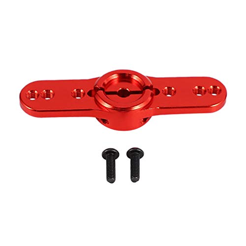 Balrbex Metall 15T Servo Horn 15 Zahnlenkung Servo Arm für 1/5 RC Kletter Auto Benzin/ElektrizitäT Rot von Balrbex