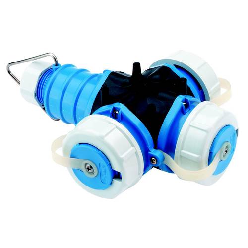 Bals Elektrotechnik 7432 Schutzkontaktkupplung 250V Blau IP67 von Bals Elektrotechnik