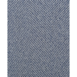 Jacquard-Stoff 150cm 008 - Blaues Fischgrätenmuster von Balsløw