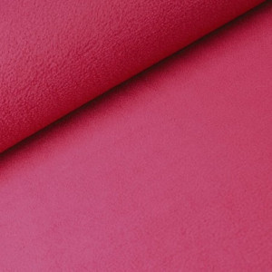 Polar Fleece Stoff 150cm 05 Fuchsia - 50cm von Balsløw