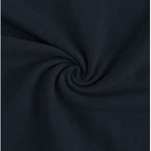 Polo Baumwolle Jersey 155cm 008 Marineblau - 50cm von Balsløw