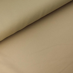 Polyester Stretch Stoff 150cm 75 Sand - 50cm von Balsløw