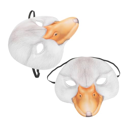 Baluue 2 Stück Weiße Entenmasken aus EVA für Halloween und Karneval Lustige Tiergesicht-cosplay-masken für Erwachsene Leichte Faschingsmasken für Kostümpartys und Maskeraden Baluue 2 Stück Weiße Entenmasken aus EVA für Halloween und Karneval Lustige Tiergesicht-cosplay-masken für Erwachsene Leichte Faschingsmasken für Kostümpartys und Maskeraden von Baluue