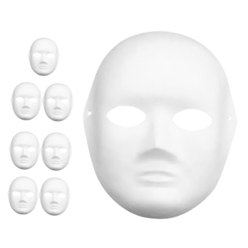 Baluue 8 Teiliges Weiße Pappmaché-masken zum Basteln DIY Gesichtsmasken im Stil Traditioneller Peking-Theater Ungiftig Kreativ Fördernd für Halloween Party und Kulturprojekte Baluue 8 Teiliges Weiße Pappmaché-masken zum Basteln DIY Gesichtsmasken im Stil Traditioneller Peking-Theater Ungiftig Kreativ Fördernd für Halloween Party und Kulturprojekte von Baluue