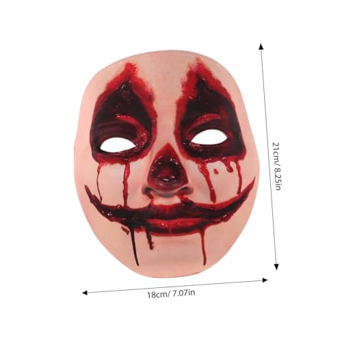 Baluue Blutige Geisterbraut Maske Halloween Horror Requisit Cosplay Party Erwachsene Frauen Gruselige Partymaske für Halloween Kostüm Baluue Blutige Geisterbraut Maske Halloween Horror Requisit Cosplay Party Erwachsene Frauen Gruselige Partymaske für Halloween Kostüm von Baluue