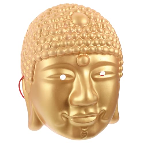 Baluue Dekorative Buddha Maske aus Langlebigem für Karneval Halloween Kostüm Party Cosplay Bühnenauftritte Geeignet für Kulturfans und Festliche Verkleidungen Baluue Dekorative Buddha Maske aus Langlebigem für Karneval Halloween Kostüm Party Cosplay Bühnenauftritte Geeignet für Kulturfans und Festliche Verkleidungen von Baluue