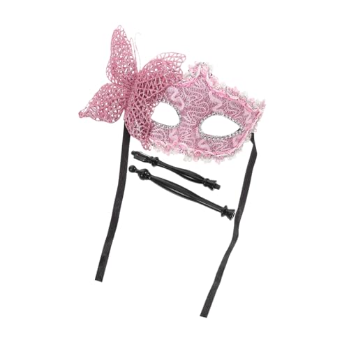 Baluue Elegante Schmetterlings-maske mit Haltestab Handgehaltene Mardi Gras Maskerade Damen Cosplay Halloween Karneval Kostüm Maske für Maskenbälle und Themenpartys Baluue Elegante Schmetterlings-maske mit Haltestab Handgehaltene Mardi Gras Maskerade Damen Cosplay Halloween Karneval Kostüm Maske für Maskenbälle und Themenpartys von Baluue