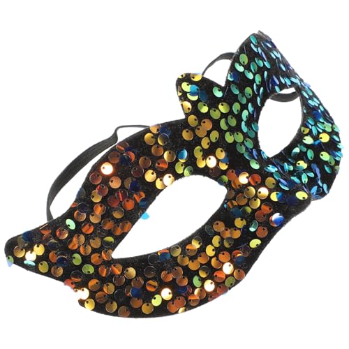 Baluue Goldene Venezianische Masquerade Maske mit Glitzer Spitze Leichte Halloween Cosplay Party Maske für Damen Herren Eleganter Karneval Ball Bühnenauftritt und Festliche Verkleidung Baluue Goldene Venezianische Masquerade Maske mit Glitzer Spitze Leichte Halloween Cosplay Party Maske für Damen Herren Eleganter Karneval Ball Bühnenauftritt und Festliche Verkleidung von Baluue
