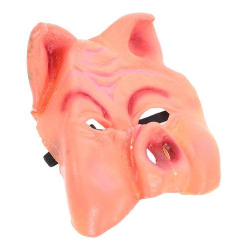 Baluue Gruselige Schweinemaske Halloween Party Maske aus Atmungsaktivem Material für Erwachsene Wiederverwendbar Halbgesichtige Tiermaske für Kostümparty und Lustiges Cosplay Baluue Gruselige Schweinemaske Halloween Party Maske aus Atmungsaktivem Material für Erwachsene Wiederverwendbar Halbgesichtige Tiermaske für Kostümparty und Lustiges Cosplay von Baluue