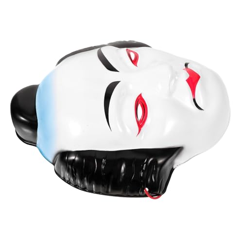 Baluue Japanische Cosplay Maske aus Stabilem Kunststoff Authentische Traditionelle Theater Requisite Langlebig und Komfortabel Traditionelles Design für Party Theater und Halloween Kostüm Baluue Japanische Cosplay Maske aus Stabilem Kunststoff Authentische Traditionelle Theater Requisite Langlebig und Komfortabel Traditionelles Design für Party Theater und Halloween Kostüm von Baluue