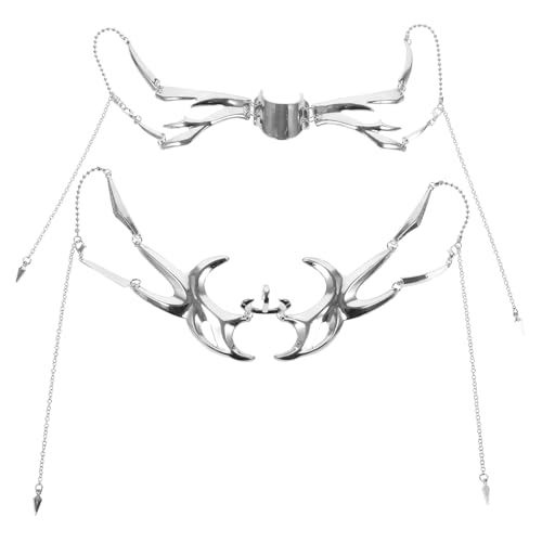 Baluue Punk Maske Damen Verstellbar Masquerade Gesichtsschmuck Party Accessoire Halloween Maskenball Karneval Kostüm Zubehör für Club und Cosplay Baluue Punk Maske Damen Verstellbar Masquerade Gesichtsschmuck Party Accessoire Halloween Maskenball Karneval Kostüm Zubehör für Club und Cosplay von Baluue