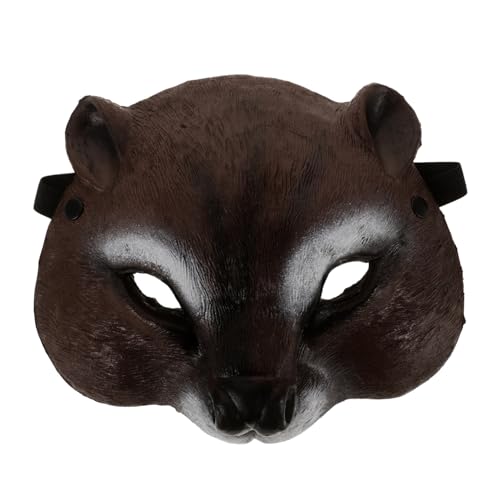 Baluue Realistische Eichhörnchen Maske aus Pu-schaum Halbgesichts Tiermaske Cosplay Kostüm Zubehör für Fasching Karneval Halloween Party Erwachsene Baluue Realistische Eichhörnchen Maske aus Pu-schaum Halbgesichts Tiermaske Cosplay Kostüm Zubehör für Fasching Karneval Halloween Party Erwachsene von Baluue