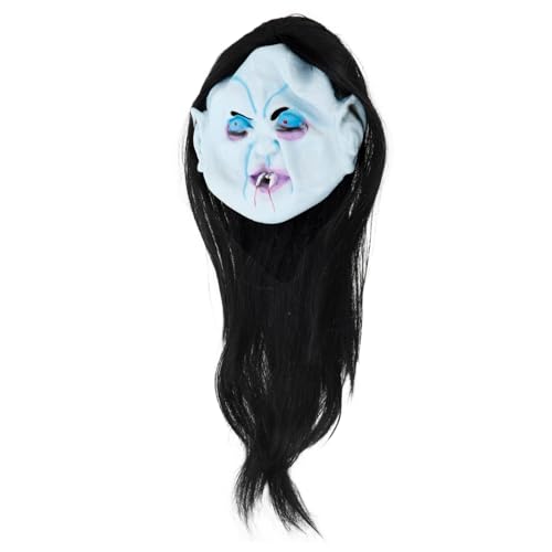 Baluue Realistische Halloween Maske Gruseliges Blutiges Gespenst Kostüm Ghost Bride Masquerade Cosplay Requisit Für Damen Mädchen Komfortabel Baluue Realistische Halloween Maske Gruseliges Blutiges Gespenst Kostüm Ghost Bride Masquerade Cosplay Requisit Für Damen Mädchen Komfortabel von Baluue