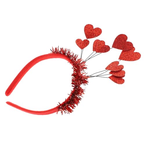 Baluue Stilvolles Haar Herz Stirnband Für Valentinstag Einzigartige Haar Accessoires Für Romantische Anlässe Partys Und Feiern Perfekte Ergänzung Für Ihr Valentinstags Outfit von Baluue