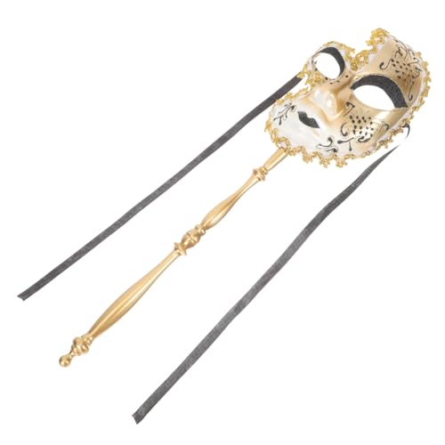 Baluue Venezianische Halbgesichtsmaske Schwarz für Erwachsene Maskenball Cosplay Party Fasching Karneval Halloween Stilvolle Maskerade Baluue Venezianische Halbgesichtsmaske Schwarz für Erwachsene Maskenball Cosplay Party Fasching Karneval Halloween Stilvolle Maskerade von Baluue