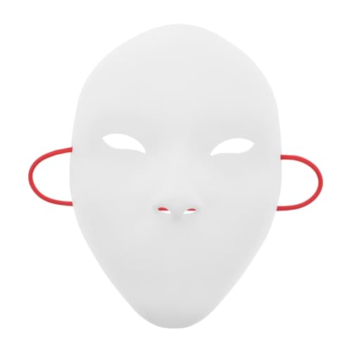 Baluue Weiße Masquerade Maske für Erwachsene Leichte DIY Party Gesichtsmaske Handbemalt für Karneval Fasching Halloween und Maskenball Tragbar und Vielseitig Einsetzbar Baluue Weiße Masquerade Maske für Erwachsene Leichte DIY Party Gesichtsmaske Handbemalt für Karneval Fasching Halloween und Maskenball Tragbar und Vielseitig Einsetzbar von Baluue