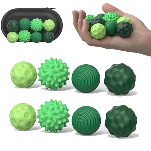 Bambebe 8 Stück Magnetische Fidget Toys, Magnetkugeln Anti Stress Bälle, Fidget Toys Erwachsene Sensorik Bälle, Magnetische Kugeln Acupressure Balls Bambebe 8 Stück Magnetische Fidget Toys, Magnetkugeln Anti Stress Bälle, Fidget Toys Erwachsene Sensorik Bälle, Magnetische Kugeln Acupressure Balls von Bambebe