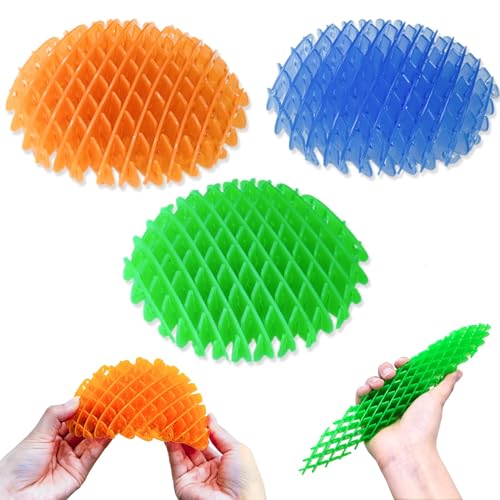 Bambebe Fidget Wurm Spielzeug, Fidget Toys, Stressabbau Fidget Worm, Baby Sensorik Spielzeug, Lustiges Pädagogisches Stressabbau-Spielzeug von Bambebe