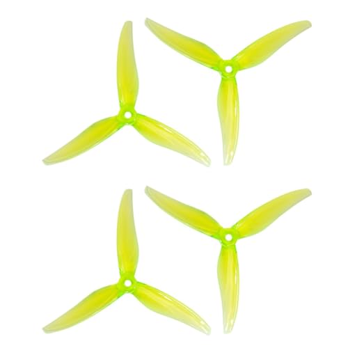 Bamberg 4PCS 5131.0 5 3-Blatt Propeller für RC Drohne FPV Racing, Kompatibel mit 2207 2306 Motoren B von Bamberg