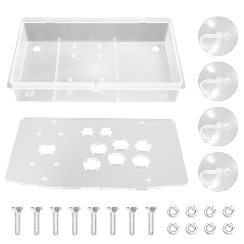 Bamberg DIY Arcade Joystick Acryl Panel Gehäuse für Arcade Spiel Maschine DIY Kann Installiert Werden Joystick Taste für Retro Videospiel von Bamberg