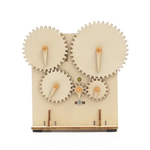 Bamberg DIY -Zahnrad, Wissenschaftliches Experiment, Technologie-Puzzle-Set, Lernmaterial, Wie Abgebildet, für Kinder von Bamberg