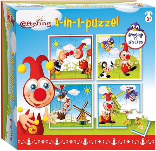 Bambolino Toys Jokie 4 In 1 Puzzel von Bambolino Toys