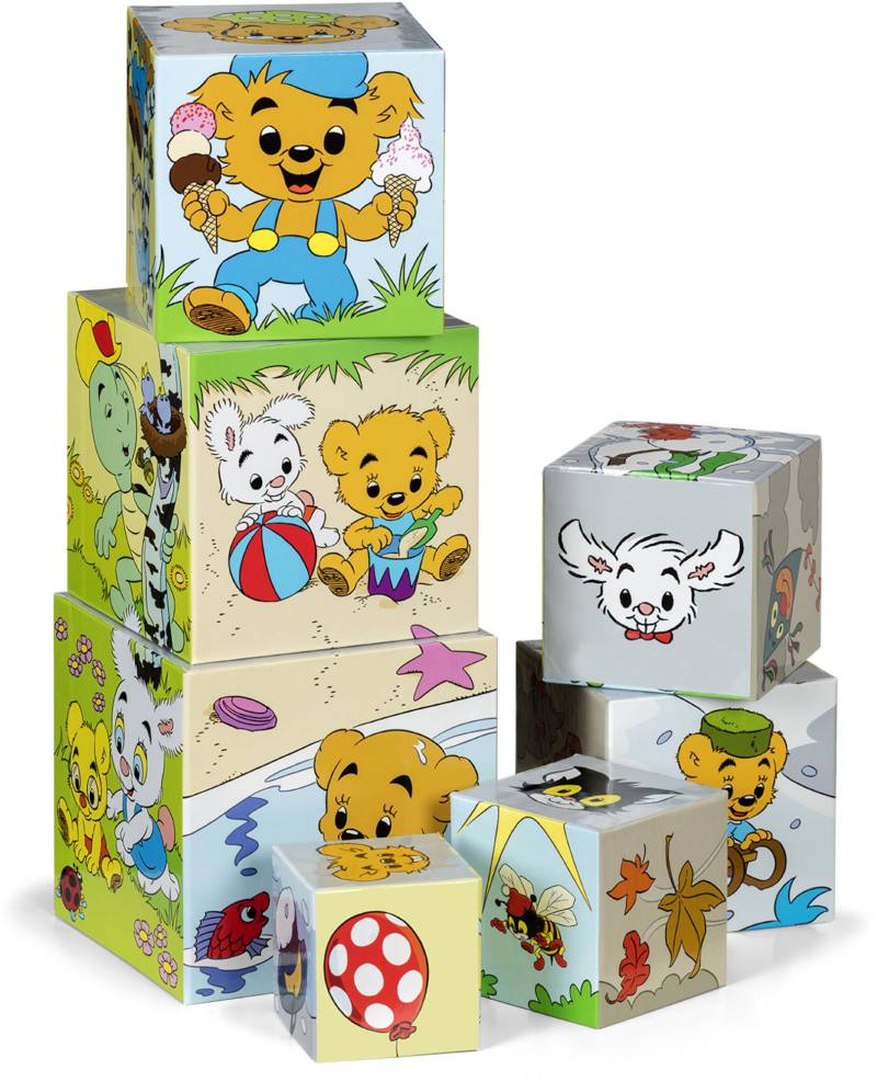 Bamse Bauklötzchen Jahreszeiten, Babyspielzeug von Bamse