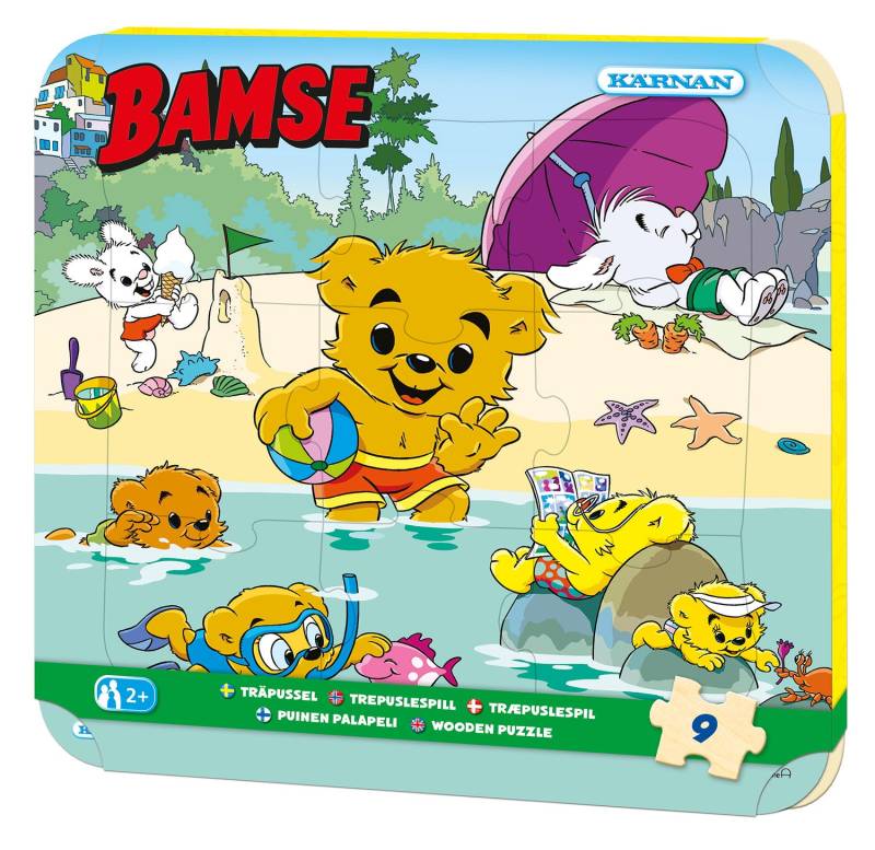 Bamse Puzzle 9 Teile von Bamse